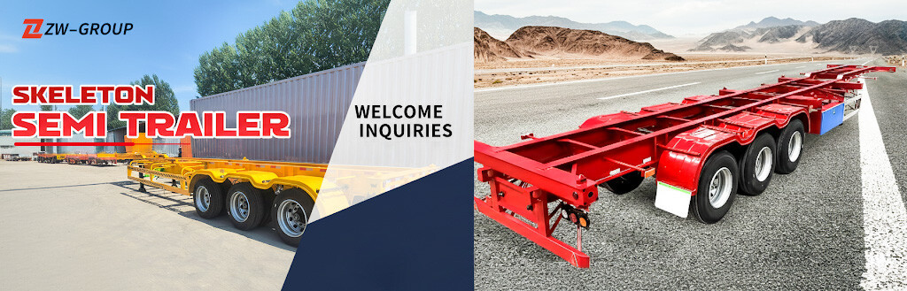 40ft Skeleton Semi Trailer