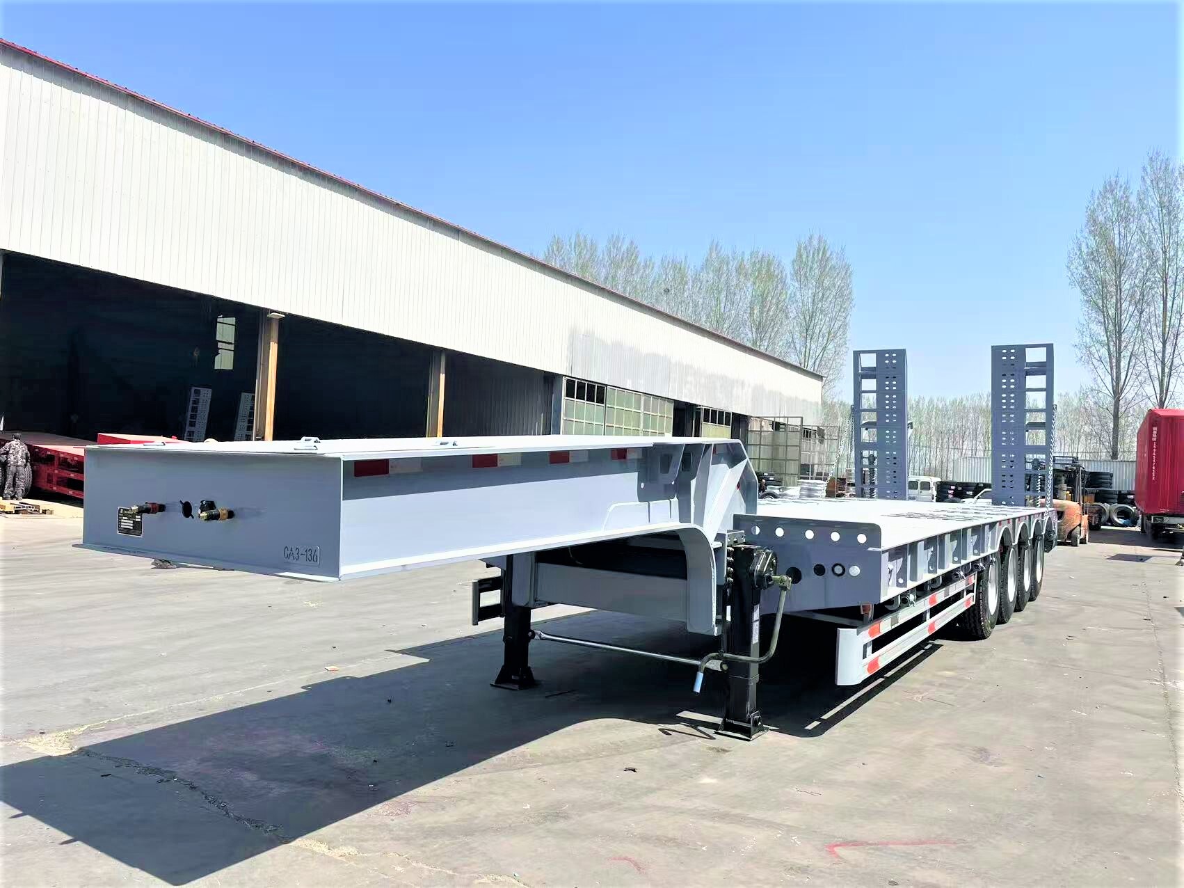 4 Axle Low bed trailer