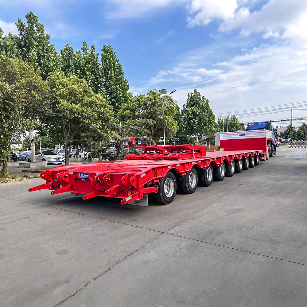 9 Axle Lowbed Semi Trailer