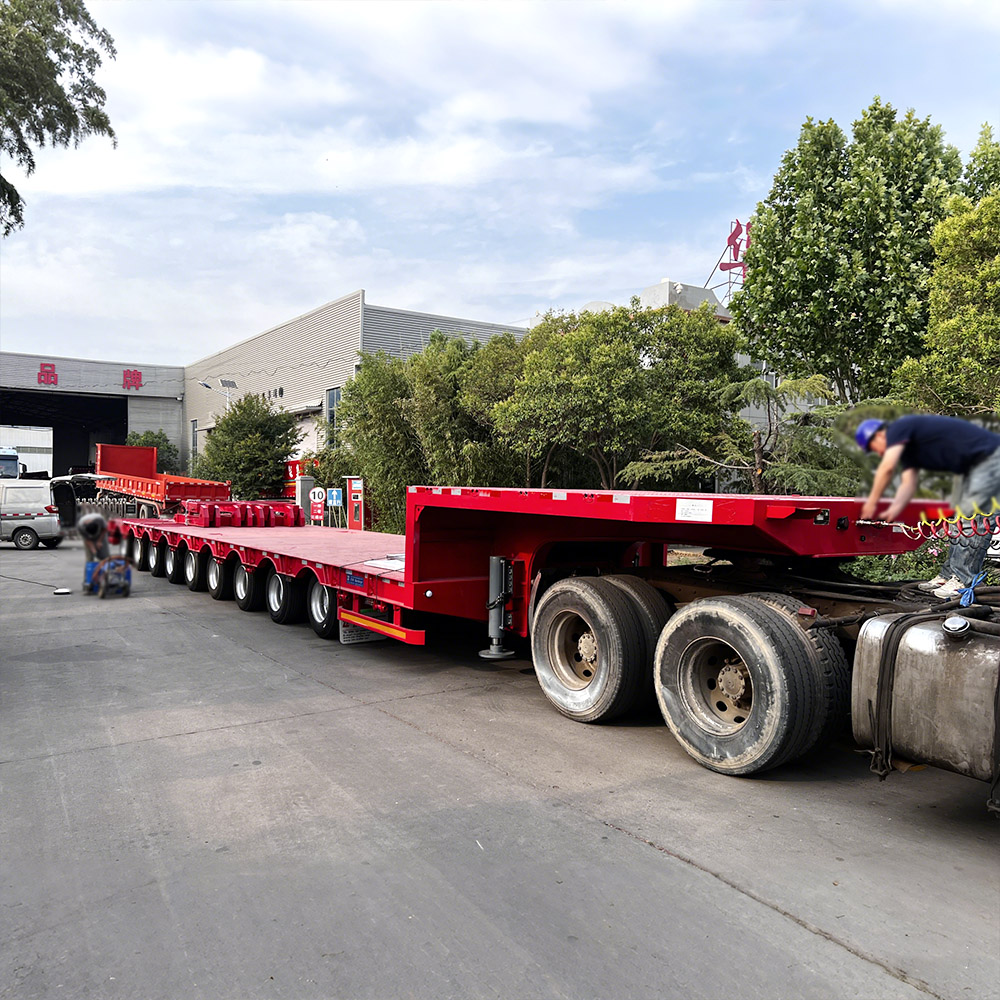 9 Axle Lowbed Semi Trailer