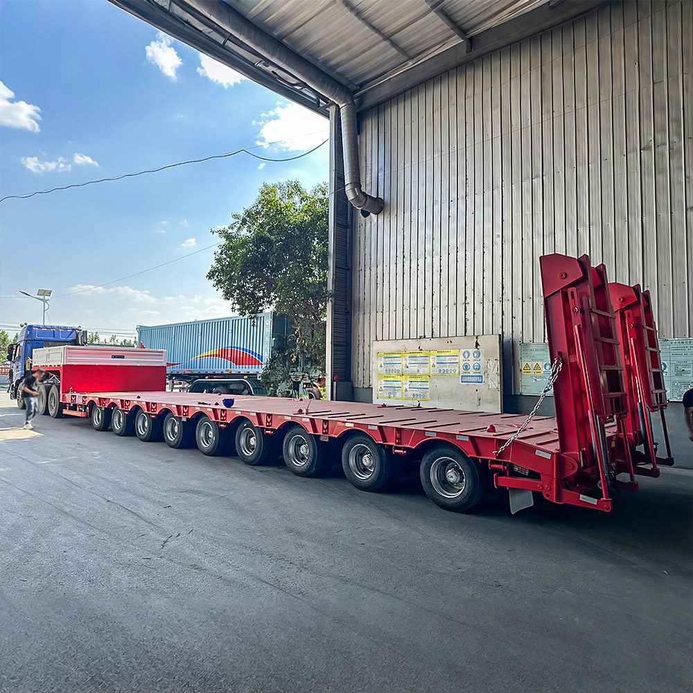 9 Axle Lowbed Semi Trailer