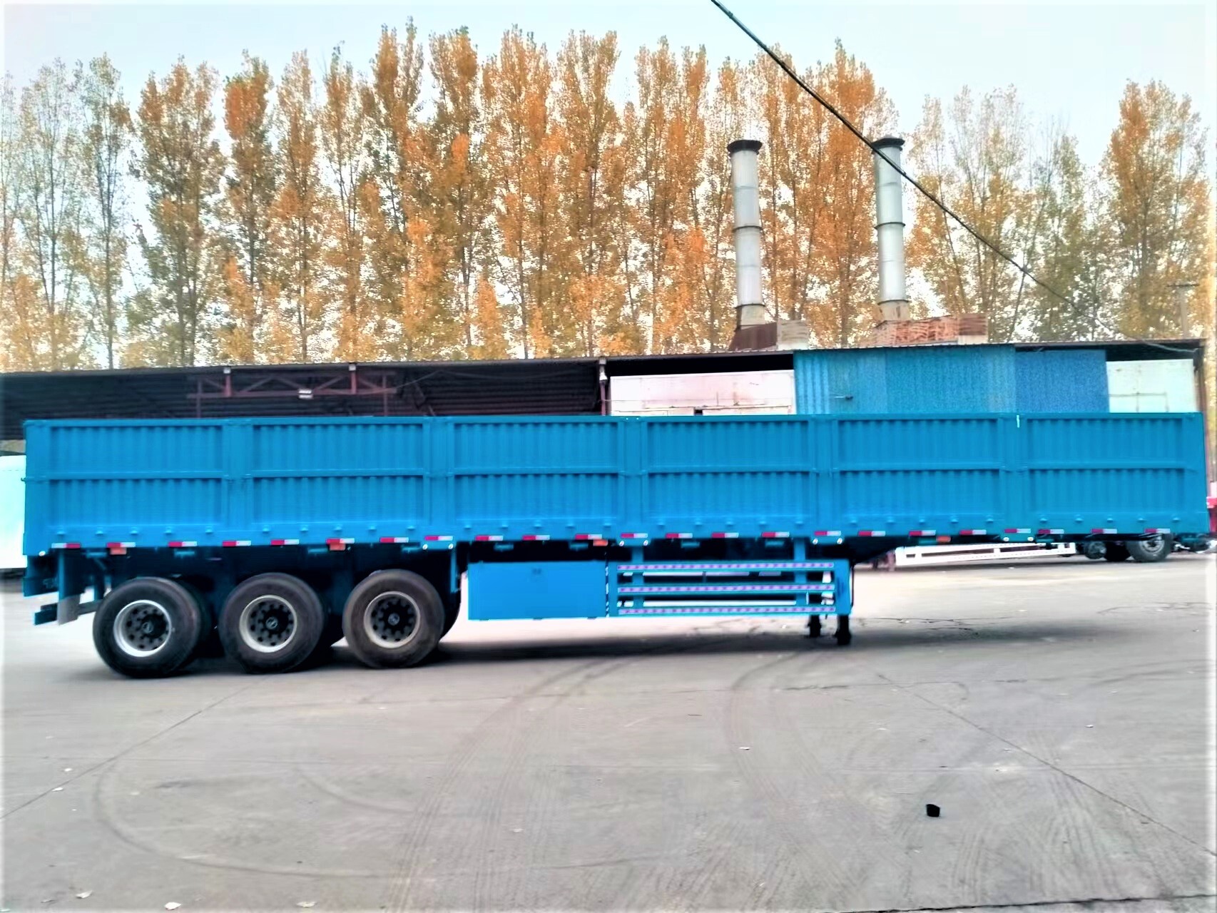 60ton Sidewall Truck Trailer