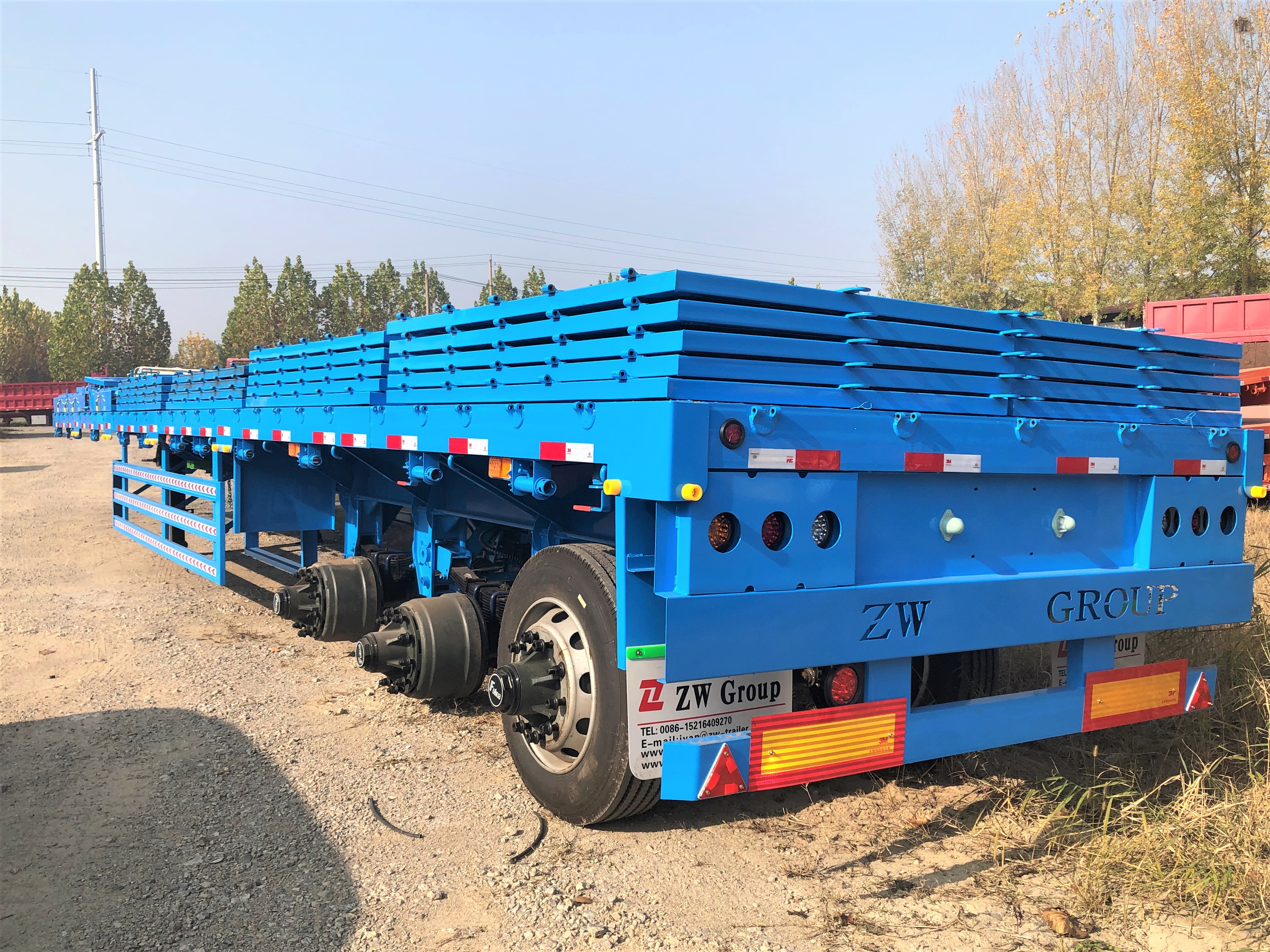 60ton Sidewall Truck Trailer