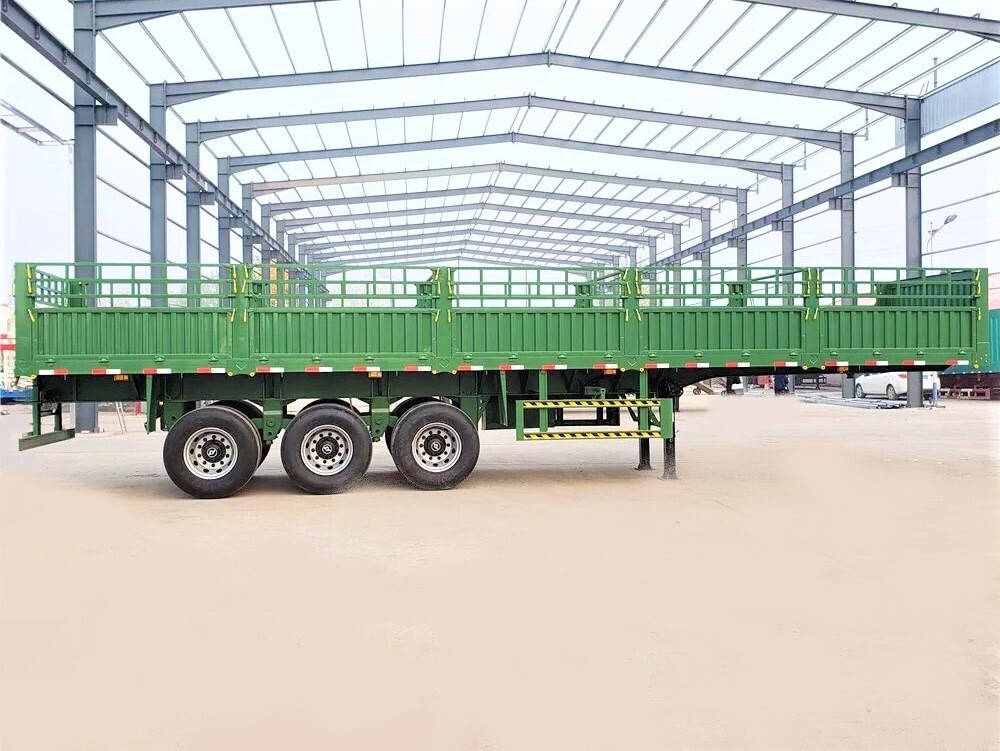 Tri Axle Drop Sidewall Semi Trailer