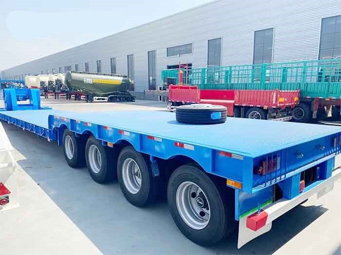 Removable Gooseneck lowbed trailer