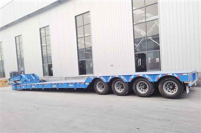 Removable Gooseneck lowbed trailer