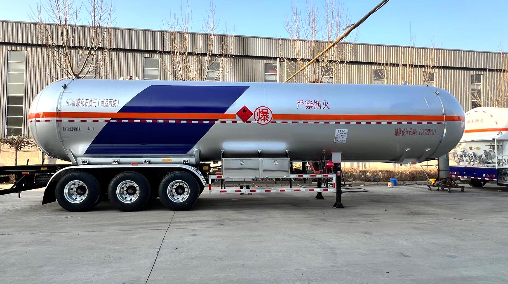 3 Axle Chemical Tanker Trailer
