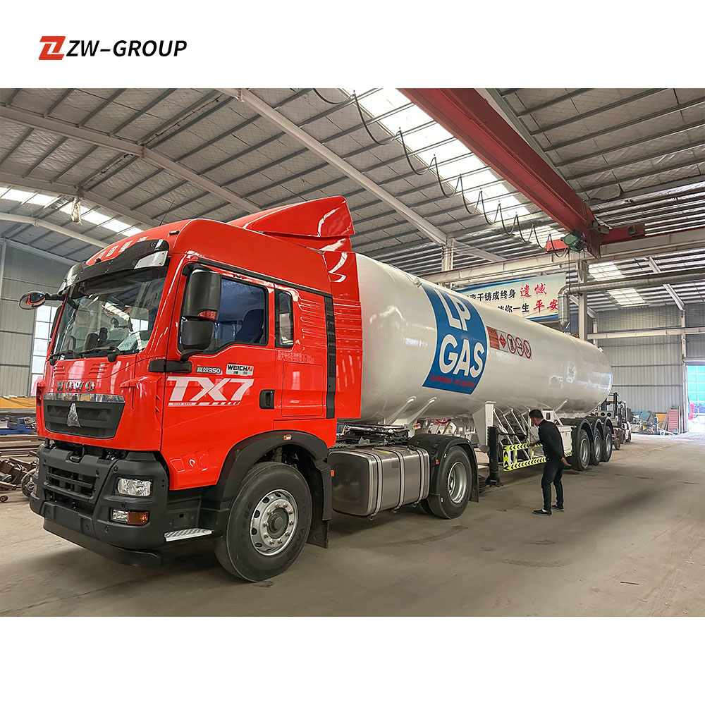 LPG Gas Tanker Semi Trailer