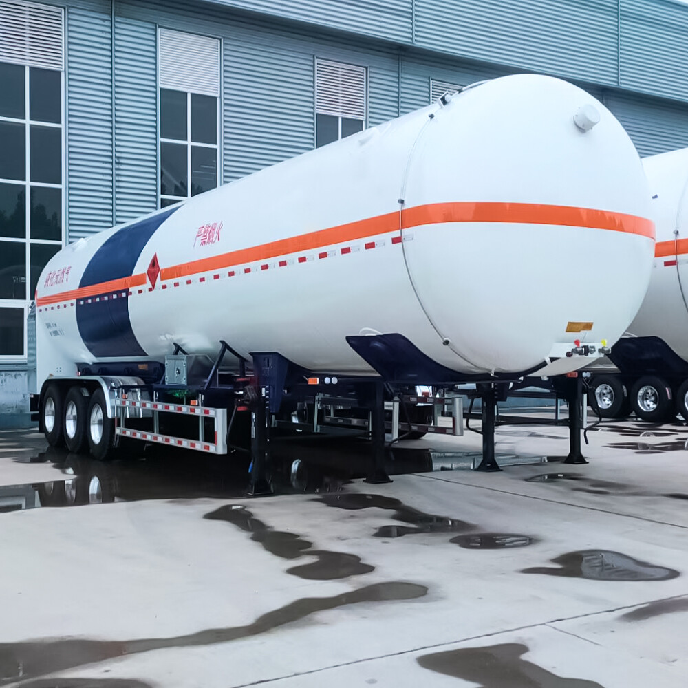 Liquid Nitrogen Cryogenic Tank Trailer