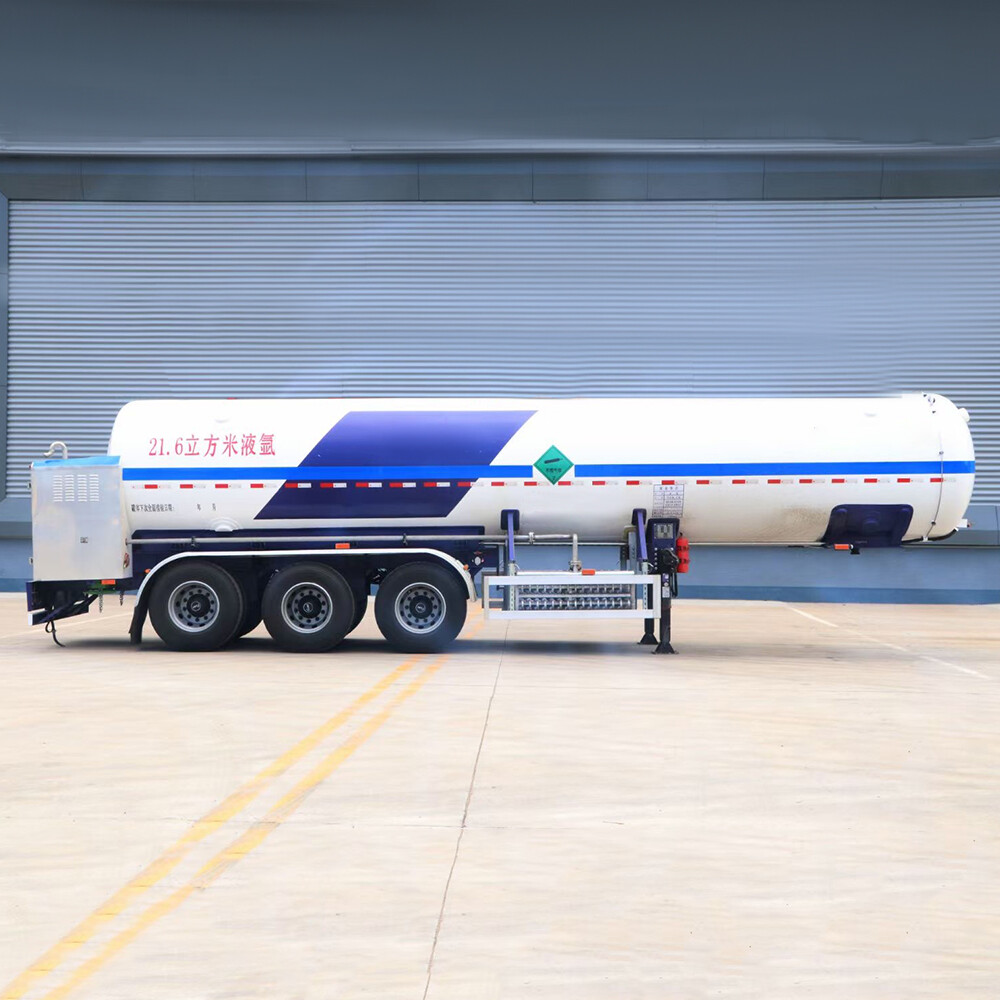 27.7m³Liquid Oxygen Cryogenic Tank Semi Trailer