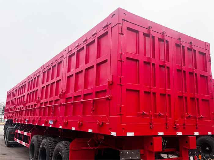 40-Ton Side Tipper Semi Trailer