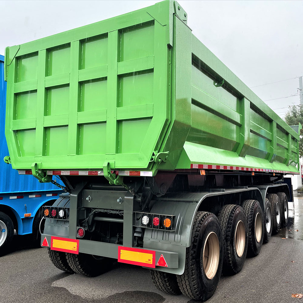 33CBM End Dump Semi Trailer