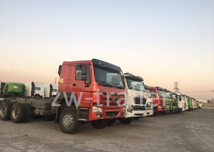Used Howo 371 Prime Mover Tractor Head