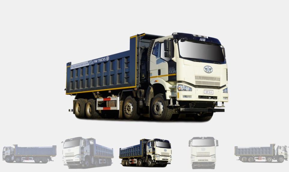 Brand New FAW J6P 8x4 420HP Dump Truck