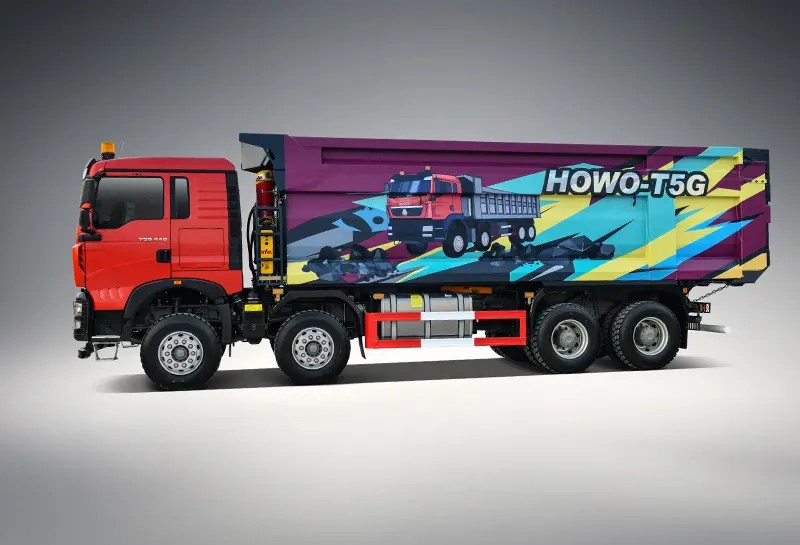 Sinotruk Howo T5G 8×4 Tipper Truck