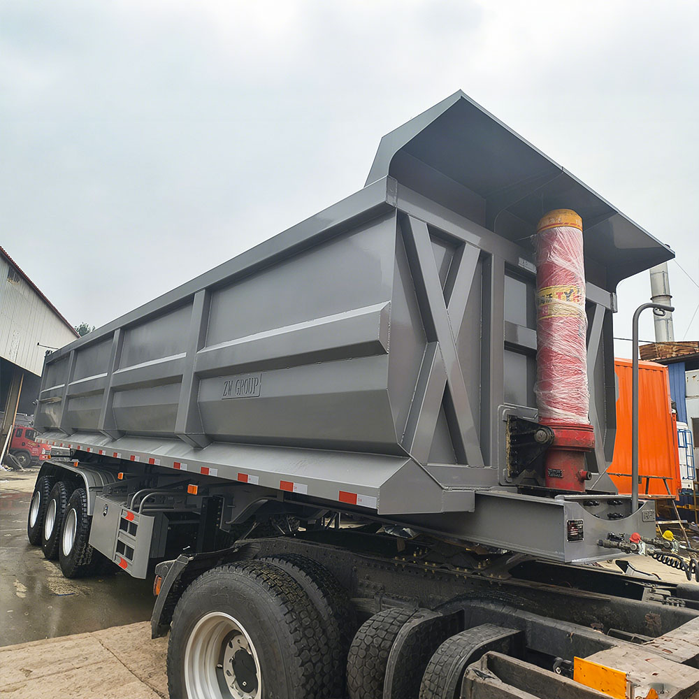 Heavy Duty Tri Axle Dump Trailer