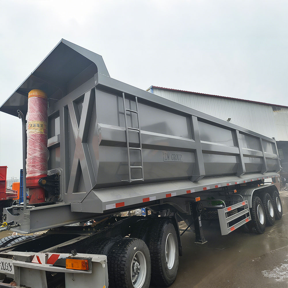 Heavy Duty Tri Axle Dump Trailer