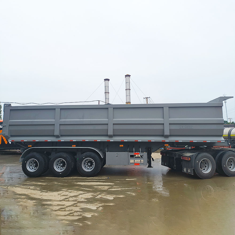 Heavy Duty Tri Axle Dump Trailer