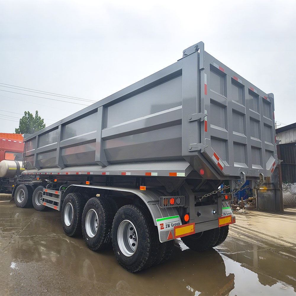 Heavy Duty Tri Axle Dump Trailer