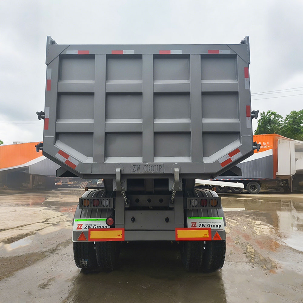 Heavy Duty Tri Axle Dump Trailer