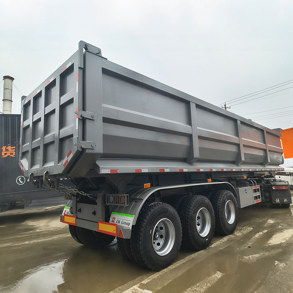 Heavy Duty Tri Axle Dump Trailer