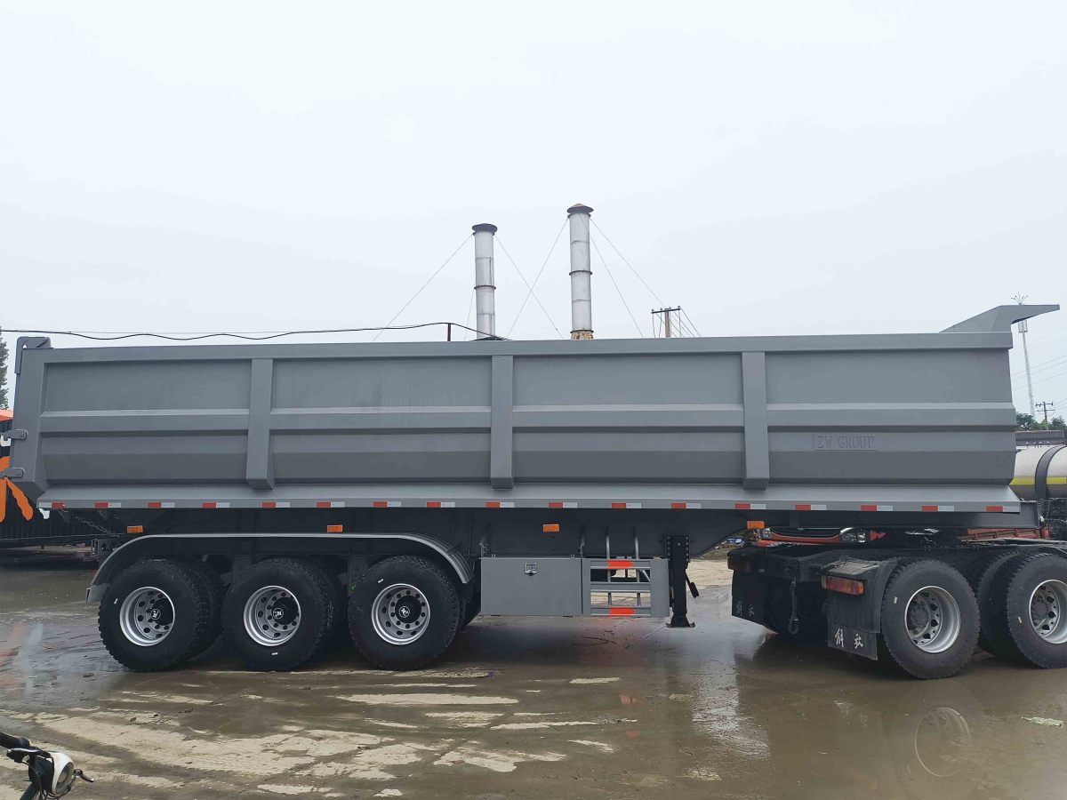 Heavy Duty Tri Axle Dump Trailer Heavy Duty Tri Axle Dump Trailer