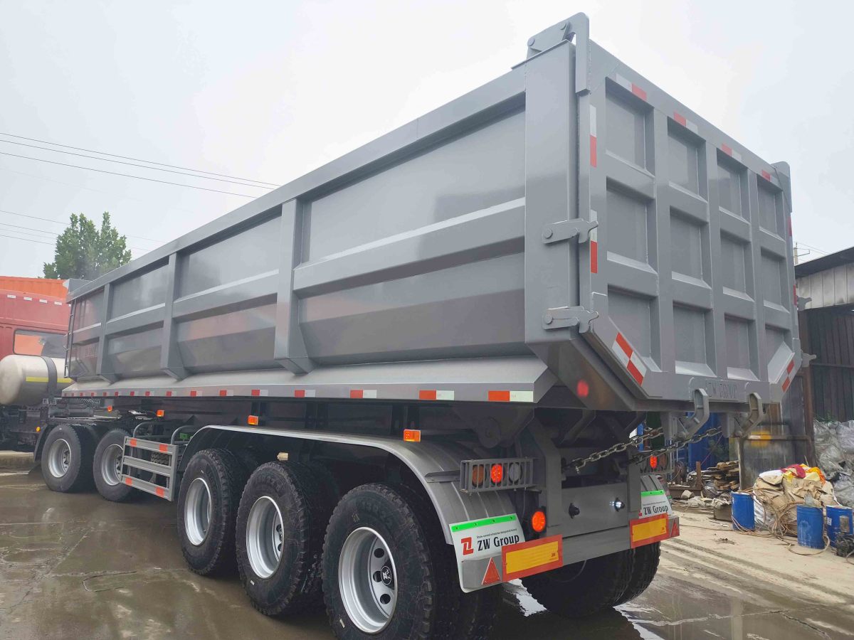 Heavy Duty Tri Axle Dump Trailer