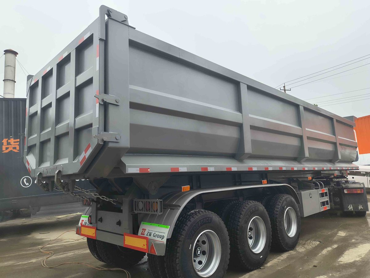 Heavy Duty Tri Axle Dump Trailer Heavy Duty Tri Axle Dump Trailer