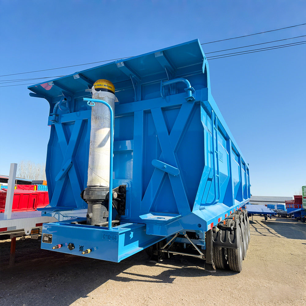 Brand New 80Tons (35CBM) Semi Dump Trailer  