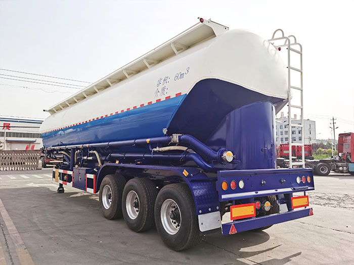 Aluminum Alloy Sugar Transport Tanker Semi-Trailer