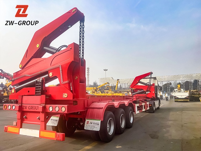 Container Side Loader Semi Trailer 