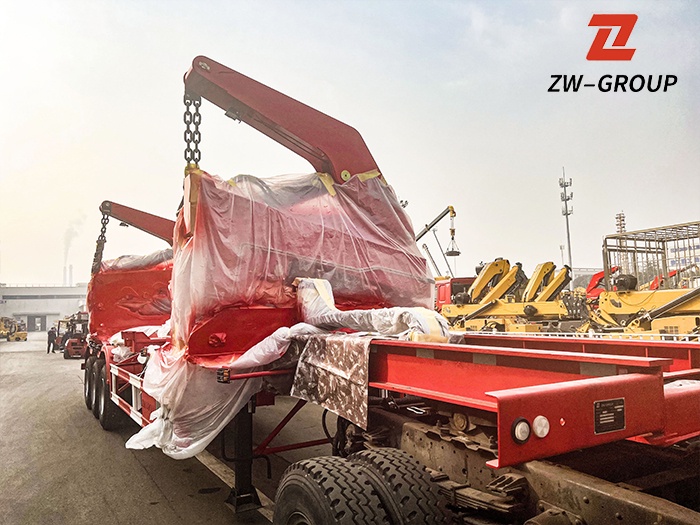 Container Side Loader Semi Trailer 