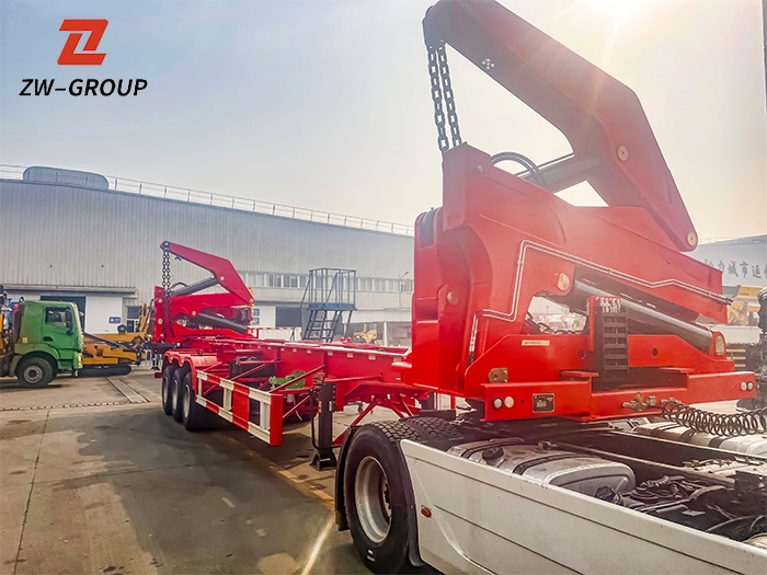 Container Side Loader Semi Trailer 