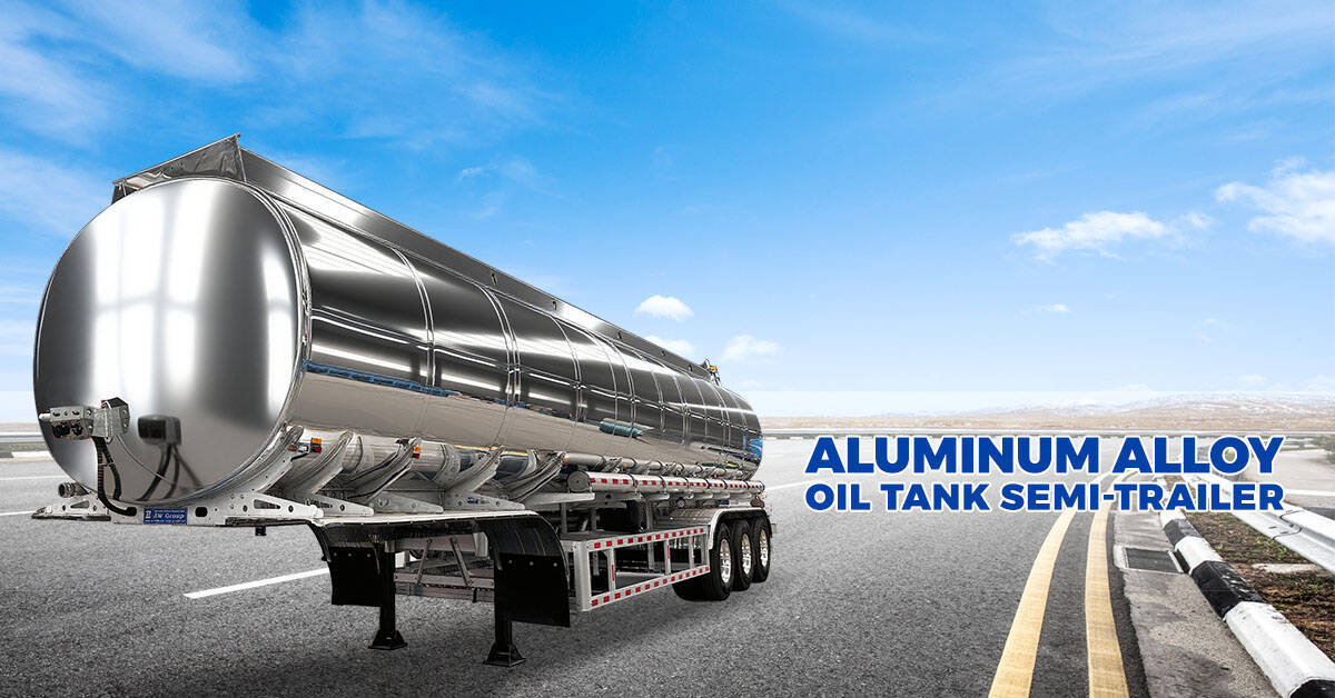 Aluminum Alloy Tank Semi-Trailer