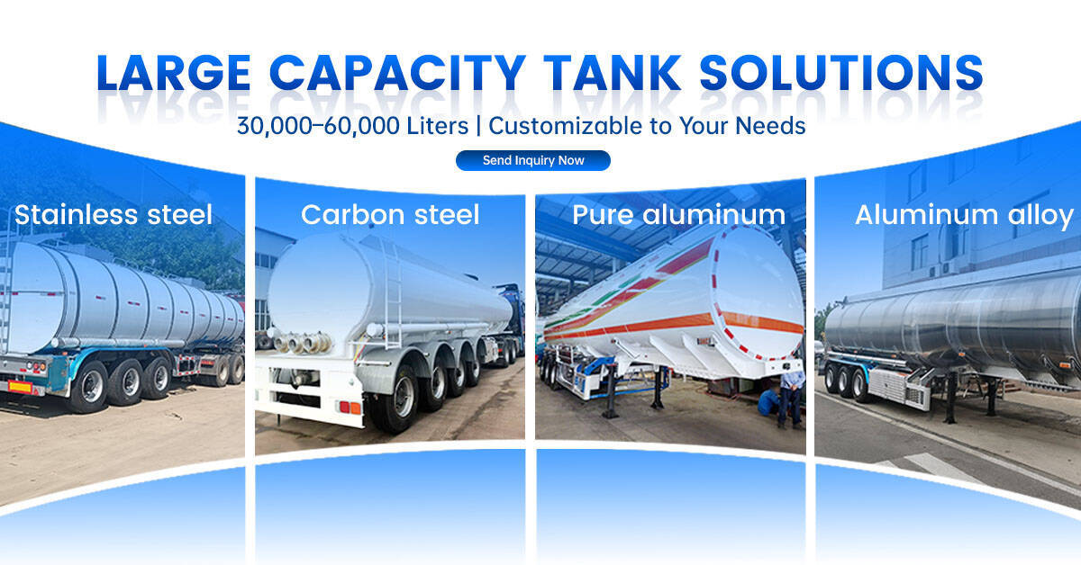 tank semi trailer 