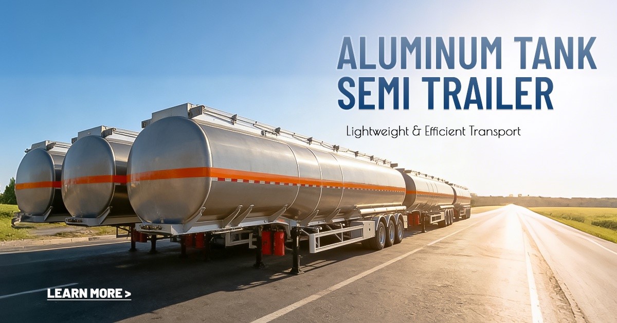 Pure Aluminum Tank Semi-Trailer