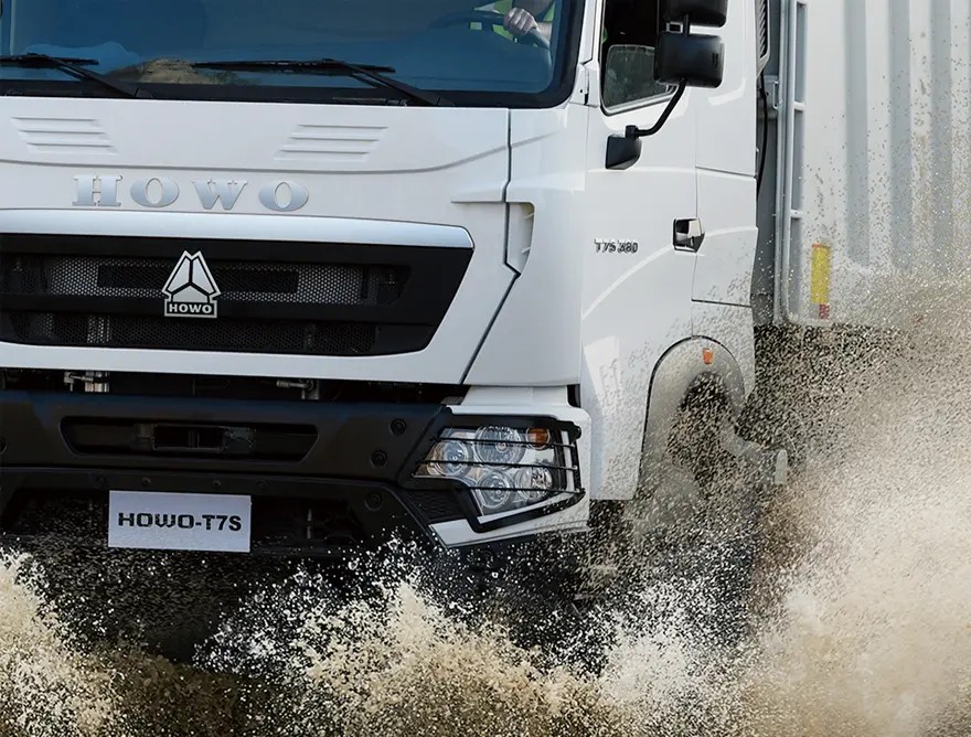 SINOTRUK HOWO T7S 6X4 tipper truck for sale 