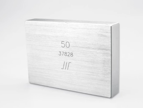 Special measuring block for micrometer in bulk set