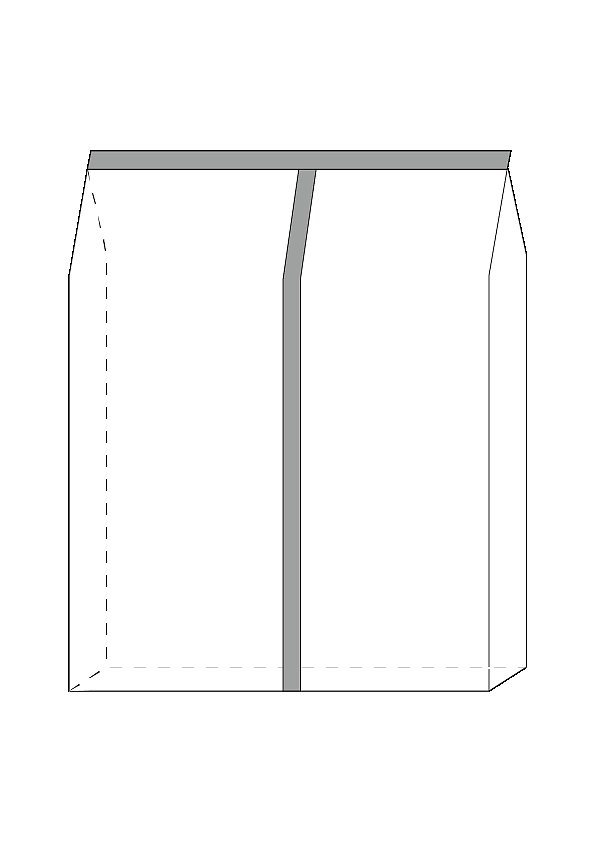 Gusseted Back Seal Pouches