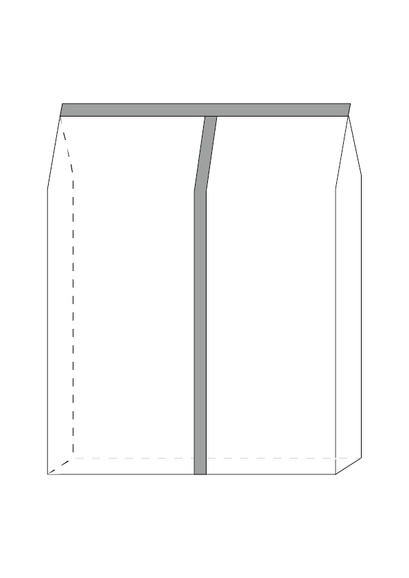 Gusseted Back Seal Pouches