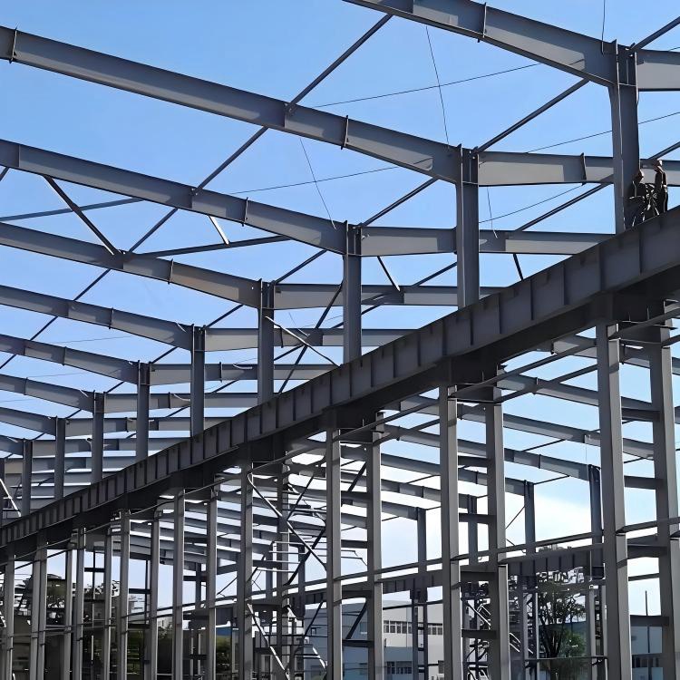 Crane-Ready Industrial Steel Workshop with Custom-Engineered Framing