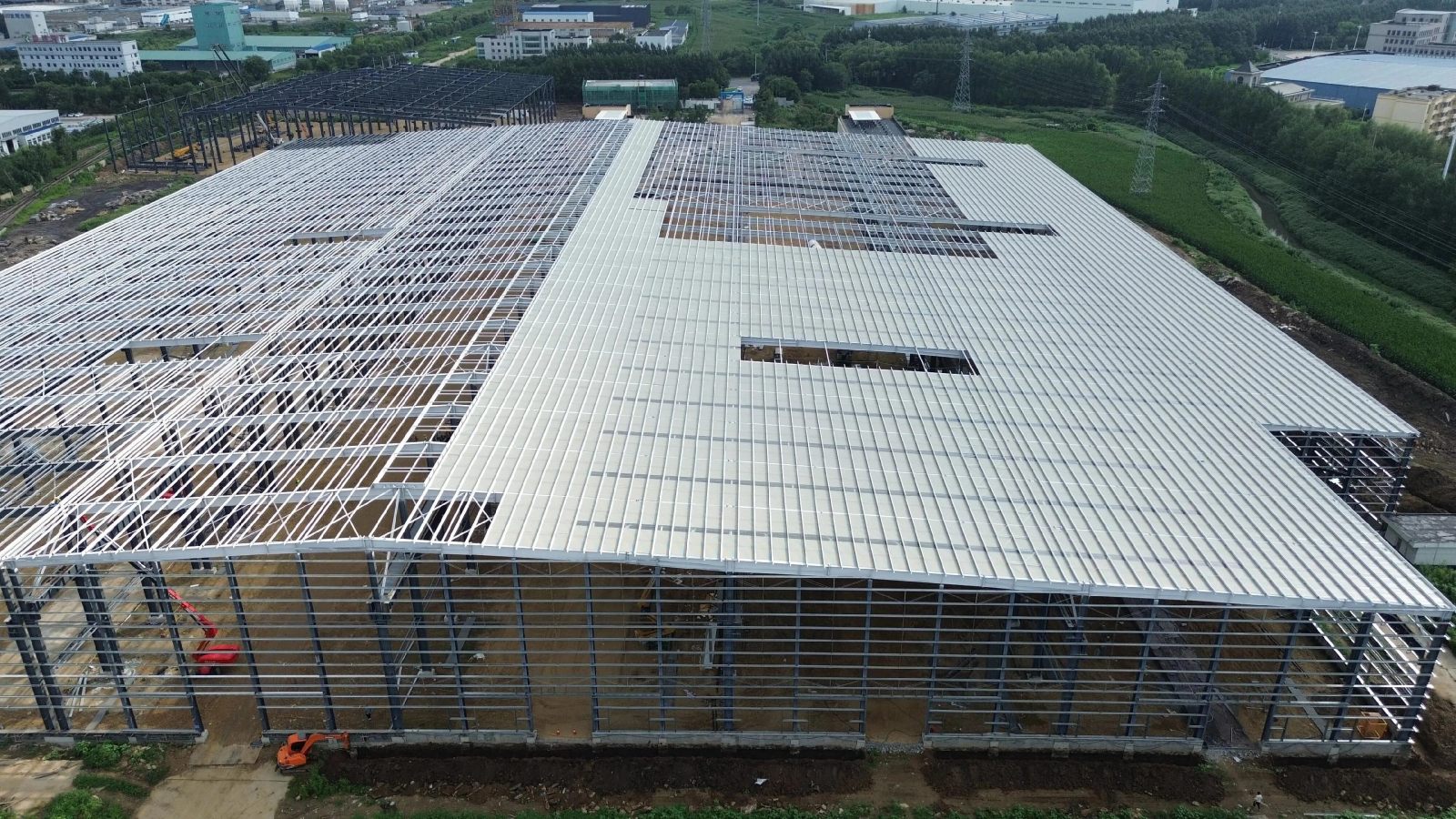 21,000 SQM Steel Structure Industrial Workshop