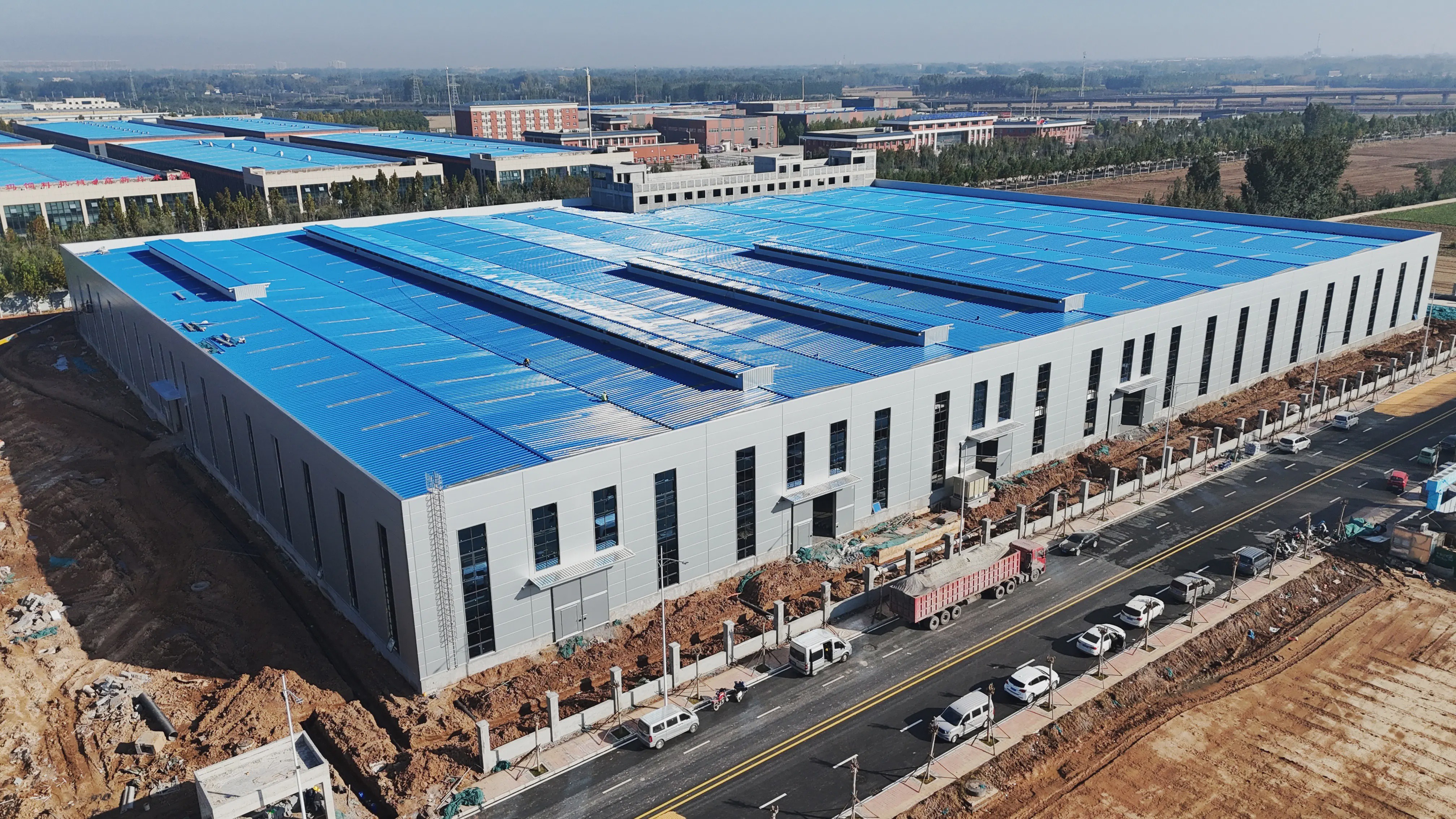 Massive Steel Structure Warehouse for Heavy Goods