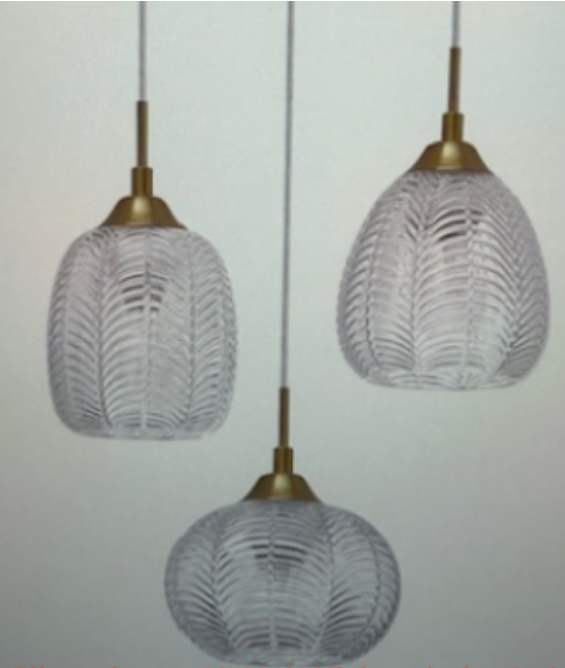 Leaf Pattern Three-piece Set