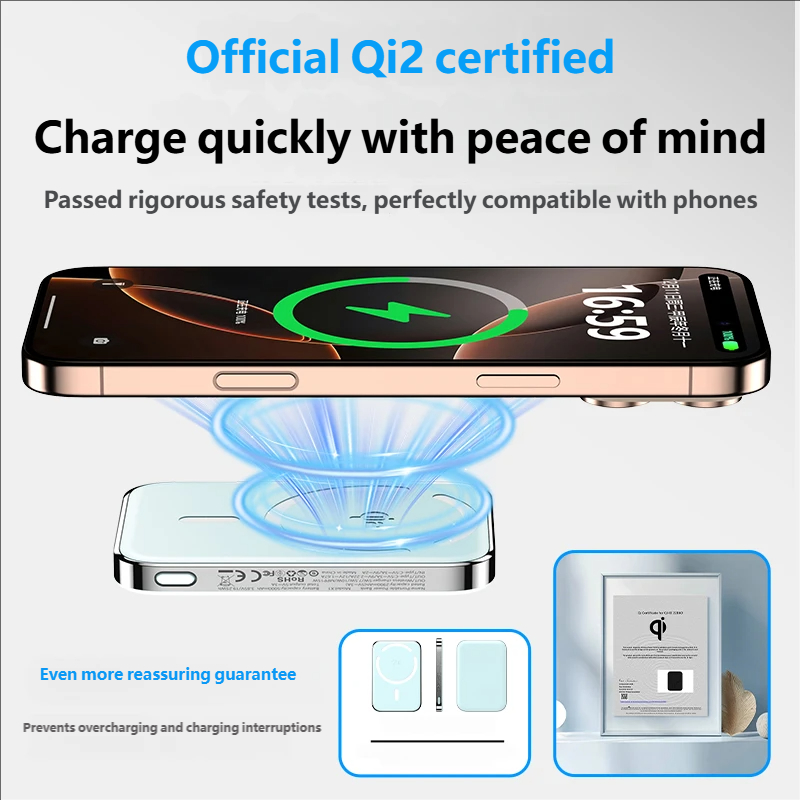 X1 MagSync Qi2  15W 5000mAh / 10000mAh Wireless 22.5W Power Bank