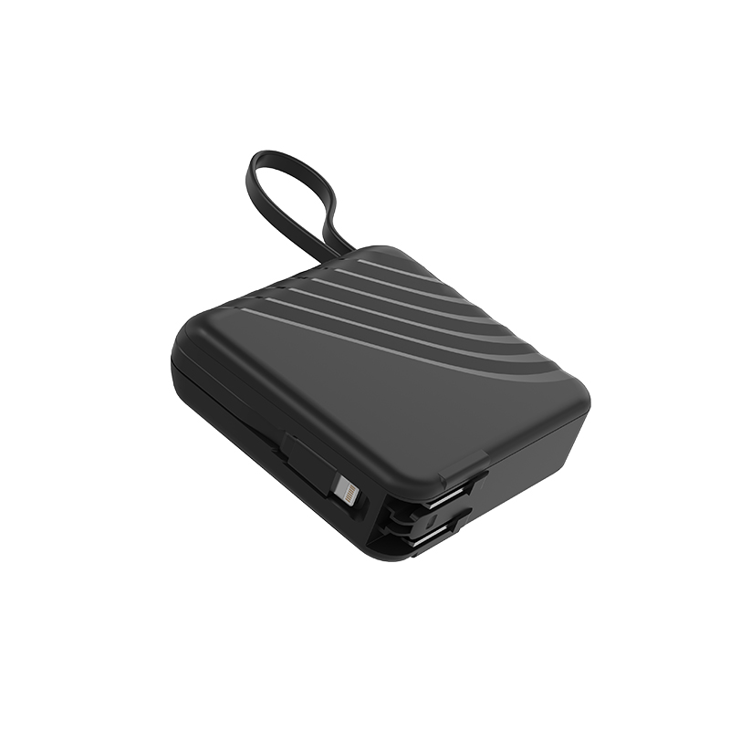 C3 AC 10000mAh Power Bank with Type-c&Lightning cable Support Plug Options