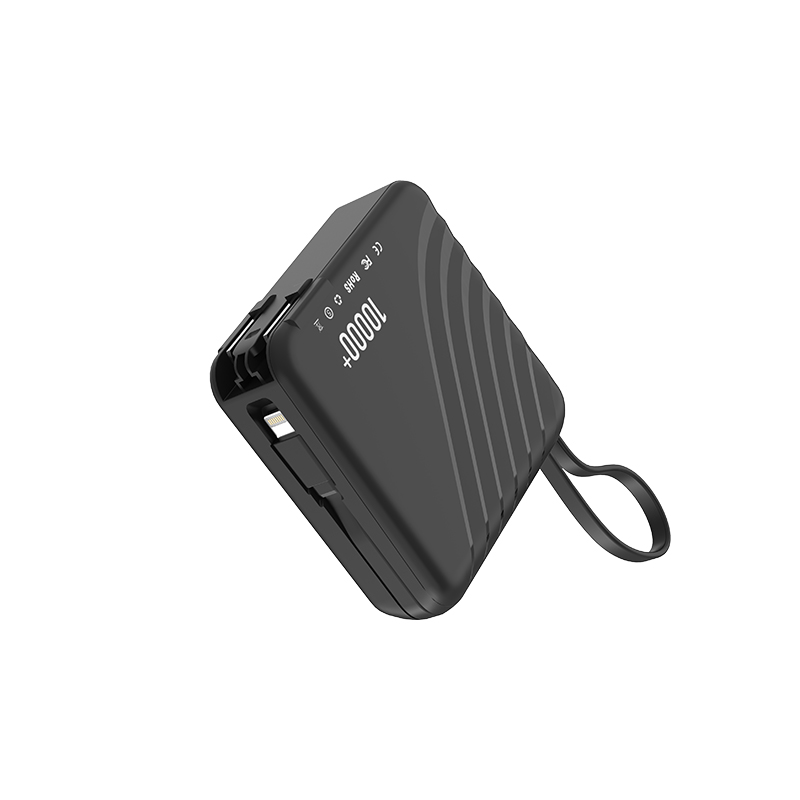 C3 AC 10000mAh Power Bank with Type-c&Lightning cable Support Plug Options