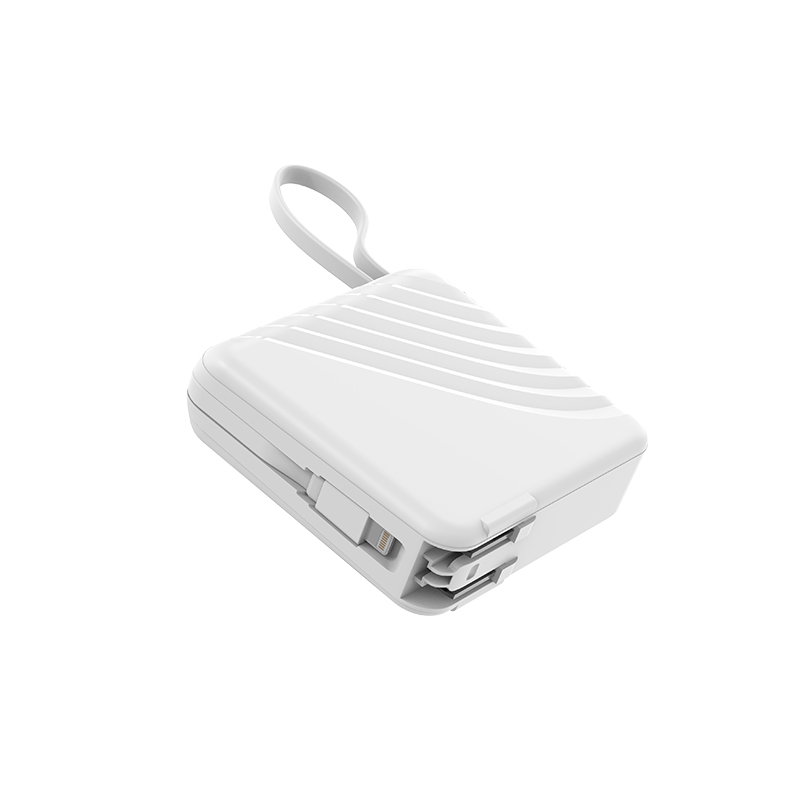C3 AC 10000mAh Power Bank with Type-c&Lightning cable Support Plug Options