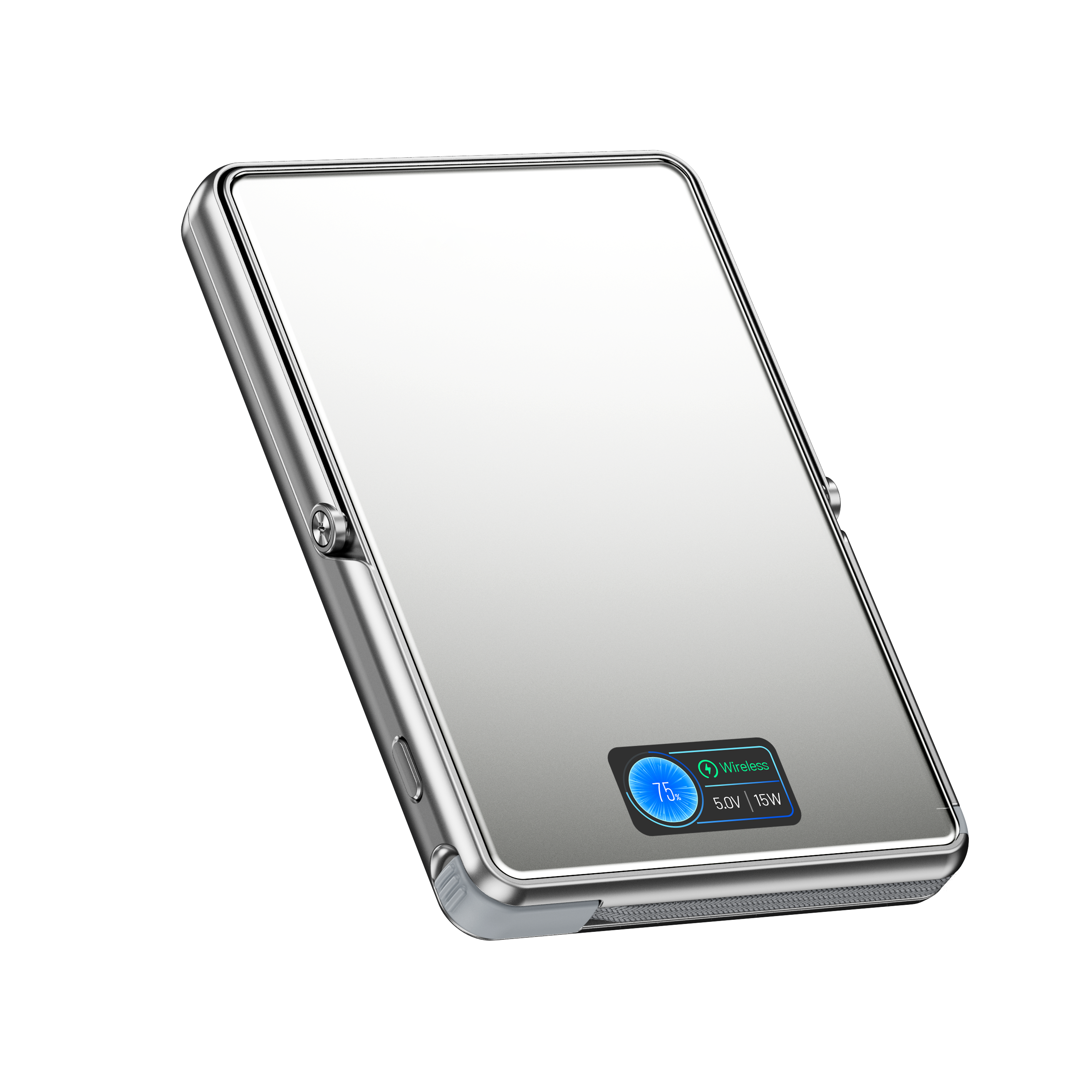 M1U 10000mAh Aluminium PD30W TFT Power Bank With Stand With Cable