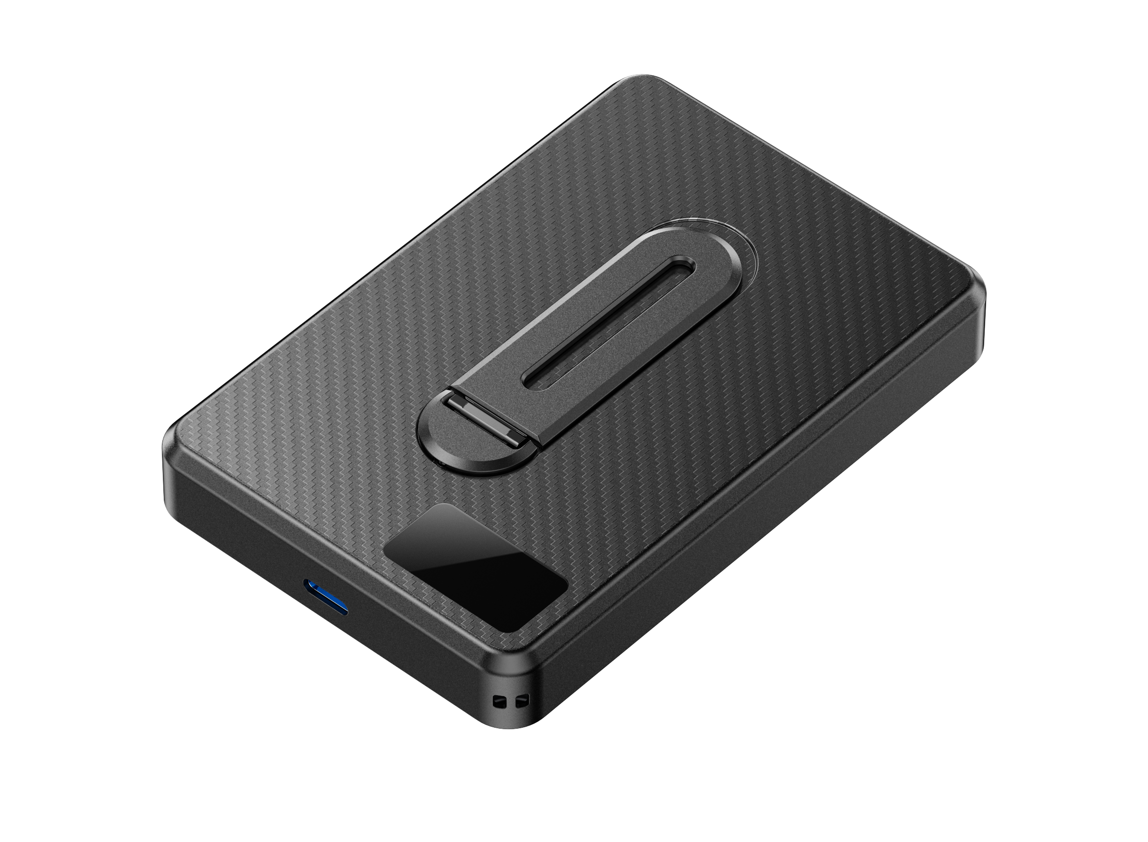 P20 5000mAh TFT Ultra-thin 14.5MM Magsafe Power Bank With 360 degree rotation holder